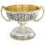 Серебряная ваза для фруктов с боковыми ручками Фруктовый рай 40130107А06